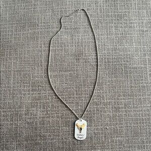 Soldiers' Angels Two-Tone Dog Tag Necklace - Silver & Gold